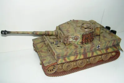 1/35 Тяжёлый танк Tiger I (собранная модель) | Аукцион масштабных и сборных  моделей