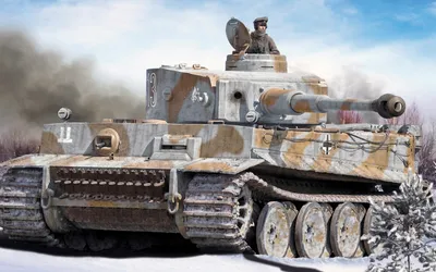 Немецкий тяжелый танк «Тигр» - aviArmor