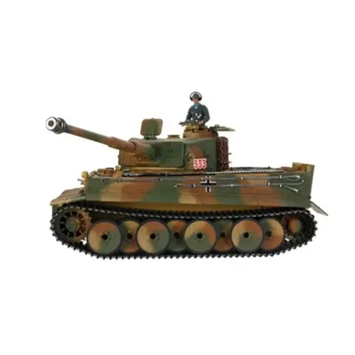 P/У танк Taigen 1/16 Tiger 1 (Германия, средняя версия) откат ствола (для  ИК боя) V3 2.4G RTR TGIF3818-E1-3.0 | Купить P/У танк Taigen 1/16 Tiger 1  (Германия, средняя версия) откат ствола (для