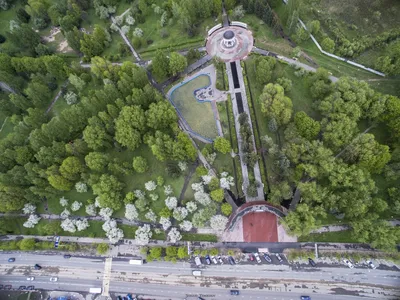 С высоты Тверь - красивый город: нынешний Парк Победы и будущий бульвар  Радищева на прицеле у квадрокоптера - ТИА