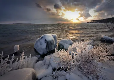 Черное море зимой - 60 фото