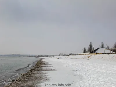 Черного моря зимой фото