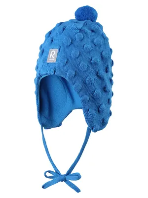 Шапка синяя с помпоном — Reima, акция действует до 9 октября 2014 года |  LeBoutique — Коллекция брендовых вещей от Reima — 1378045