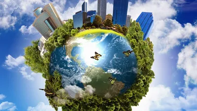 Экология и окружающая среда Земля Планета и дерево с бабочкой в руках  человека над природой, экологией, Спасем Землю, Стоковое Изображение -  изображение насчитывающей содружественно, концепция: 164646233