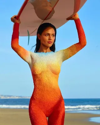 Эйса Гонсалес снялась в эротичной фотосессии на пляже для журнала Shape |  kinowar.com