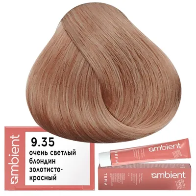Tefia, Крем-краска для волос AMBIENT 9.35 - купить в СПб