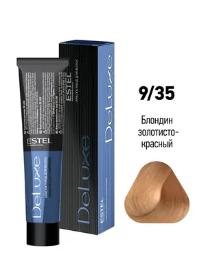 Крем-краска для окрашивания волос DE LUXE 9.35, 60 мл ESTEL 7215720 купить  за 545 ₽ в интернет-магазине Wildberries