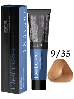 ESTEL Крем-краска для окрашивания волос DE LUXE 9.35, 60 мл