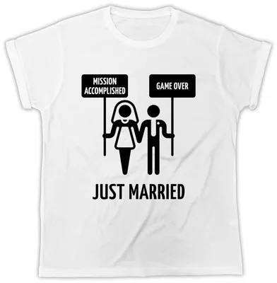 Just Married футболка жених новое управление курица олень мужская любовь  сердца футболка прохладный футболки дизайн лучшие