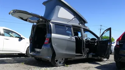 штаб на колесах Honda Freed Spike Camper на Авторынке Хабаровска - YouTube