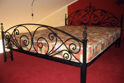 Кованые кровати на заказ по выгодной цене купить в Подольске и Области от  мастерской
