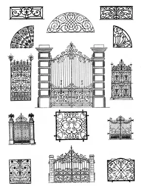 Узоры художественной ковки
