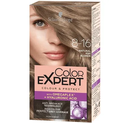 Устойчивая крем-краска Color Expert 8-16 Светло-Русый Пепельный – купить в  Киеве | цена и отзывы в MOYO