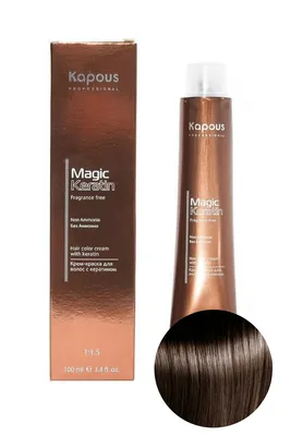 Крем-краска без аммиака с кератином 7.12 Бежевый холодный блонд, Magic  Keratin, Kapous, 100 мл (NA 7.12) - купить по цене 359 руб в Саратове