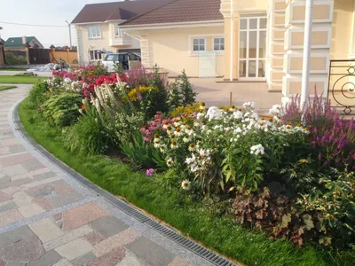 Как правильно: Спланировать цветник на садовом участке | Houzz Россия