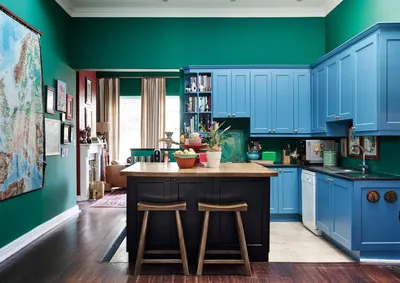 Цветовая гамма кухни - 57 фото