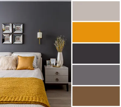 Выбираем цветовую гамму для спальни: 5 готовых решений — INMYROOM | Дизайн  дома, Красивые спальни, Цвета красок интерьер