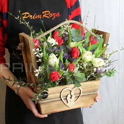Купить композиции из цветов в Самаре с доставкой |Заказать цветочную  композицию |Цветы в корзине на заказ с доставкой по Самаре | «Азалия»