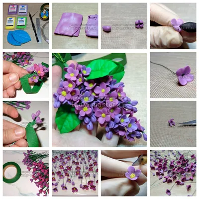 Цветы из полимерной глины своими руками - 7 мастер - классов с пошаговыми  фото