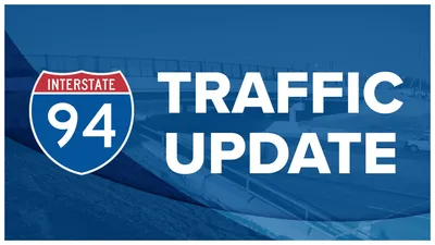 Interstate 94 eastbound shut down due to crash - CBS Minnesota