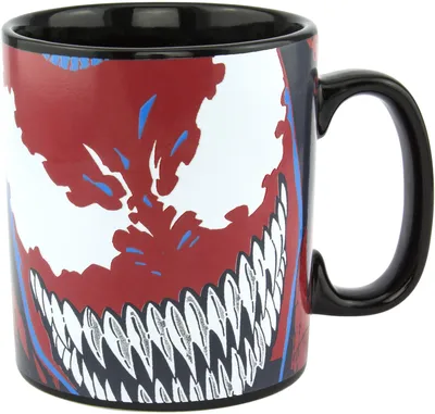 Чашка-хамелеон Марвел Paladone Marvel. Venom Heat Change Shaped Mug 300 ml  PP6602MC - купить Чашки paladone в Киеве и Украине, цена на Чашки в  интернет магазине funduk.ua