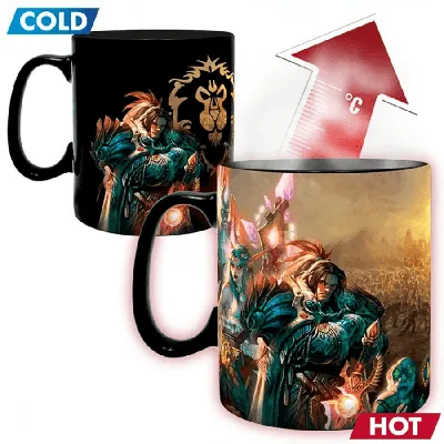 Чашка хамелеон Blizzard World Of Warcraft Azeroth Mug Варкрафт кружка 460  мл (меняет цвет) купить в Blizzard Shop в Украине Одесса Киев Харьков Львов  Днепр тематика World of Warcraft 689 грн.