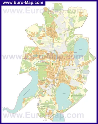 Карты Челябинска | Подробная карта города Челябинск с улицами, номерами  домов и маршрутами транспорта | Челябинск на карте России