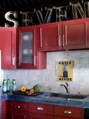 Красная кухня – 5 советов по дизайну и 85 фото | Идеи дизайна и интерьера