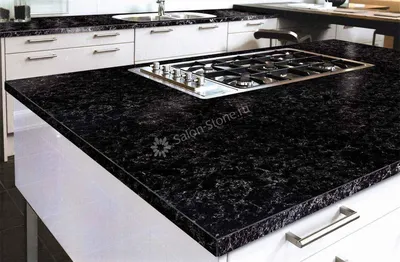 Черная столешница для кухни купить по цене 57600 руб в Королеве
