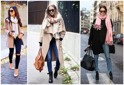 Как выбрать шарф под пальто?