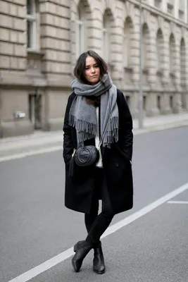 15 способов, как красиво завязать шарф на пальто в 2022