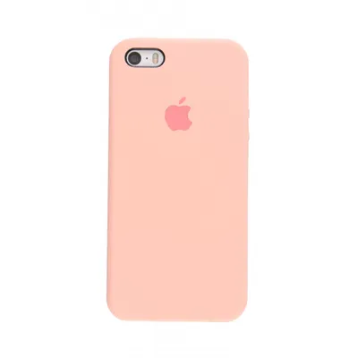 Чехол для iPhone SE / 5s / 5 Silicone Case (light pink) - купить в Киеве,  Украине с гарантией | i-House