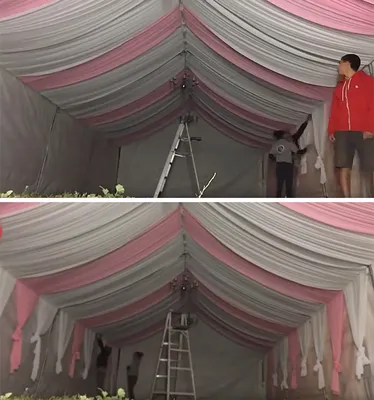 Оформление шатра на свадьбу: какой декор использовать при украшении  свадебного шатра, как украсить стены, потолок, как декорировать тент своими  руками (советы)