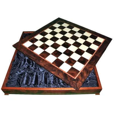 Игра ШАХМАТЫ 4501 В ЧЕХЛЕ (45х45 см) шахматное поле - ткань, фигуры -  пластик