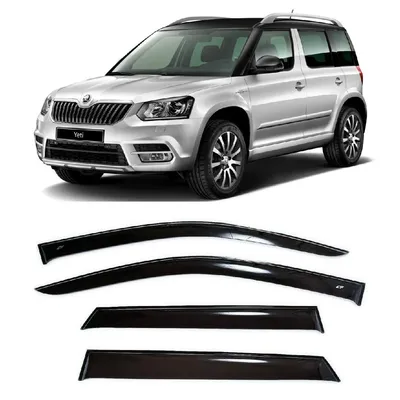 Deflettori per finestre Cobra tuning s20709 auto Skoda Yeti 1 I 5 porte  2009 2018 4 pz/set visiera pioggia sole e vento deflettore visiera  accessorio tuning|Deflettori per finestrini auto| - AliExpress