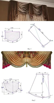 ШТОРЫ: выкройки и мастер-классы | Записи в рубрике ШТОРЫ: выкройки и  мастер-классы | Дневник любознательно… | Расписные шторы, Шторы своими  руками, Оконные покрытия