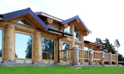Эксклюзивные деревянные дома ручной рубки под ключ в Краснодаре