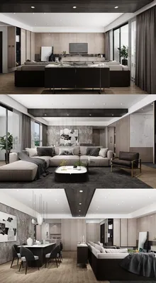 Pin by 張浚澤 on 室 - ┃客廳┃ Living room。 | Modern apartment design, Living room  design modern, House interior
