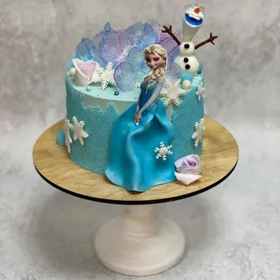 Торт на день рождения Холодное сердце Эльза, Кондитерские и пекарни в  Москве, купить по цене 8900 руб, Детские торты в Tfd_cake с доставкой |  Flowwow