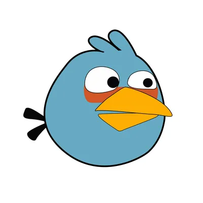Blue Angry Bird... | Angry birds, Angry birds characters, Birds