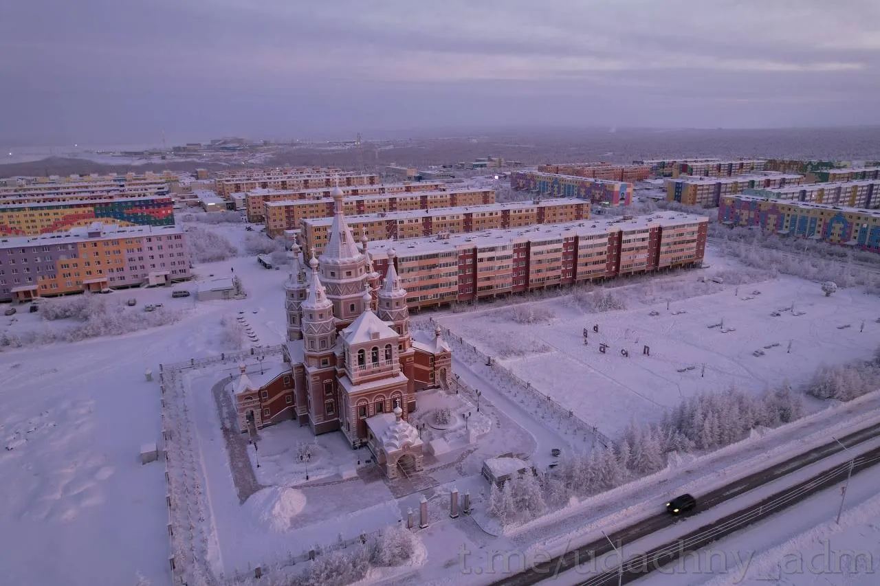 поселок удачный якутия фото