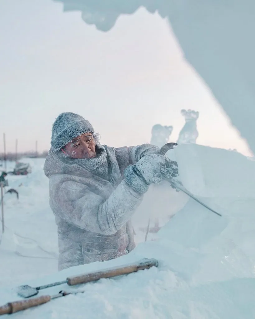 Якутский снежный городок