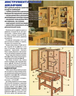 Шкаф для инструментов своими руками