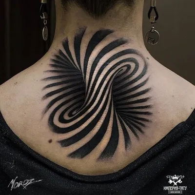 15 Hypnotizing Space Illusion Tattoos | Incríveis tatuagens 3d, Padrões de  tatuagem, Tatuagens impressionantes