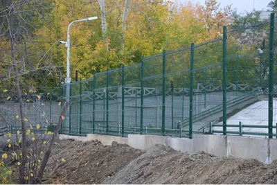 3Д забор в Красноярске купить - 3D ограждение металлическое от производителя