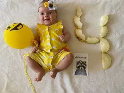 4 месяца Майе | Фотография новорожденных, Фотосессии малыша, Фотографии  малыша