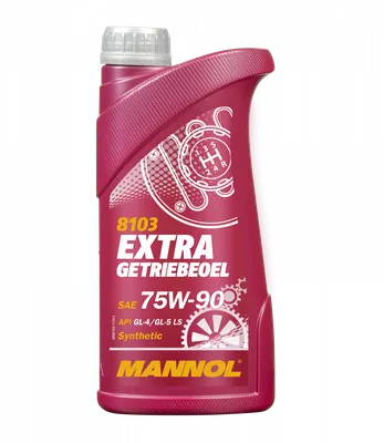 Трансмиссионное масло MANNOL Extra 75W-90 GL-4/GL-5 LS