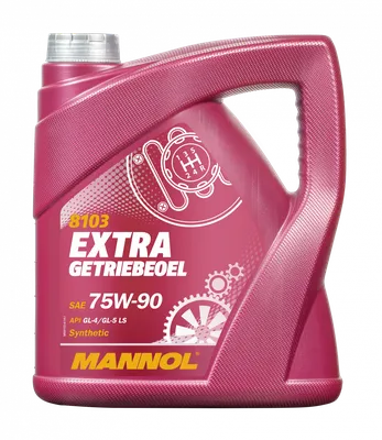 Трансмиссионное масло MANNOL Extra 75W-90 GL-4/GL-5 LS