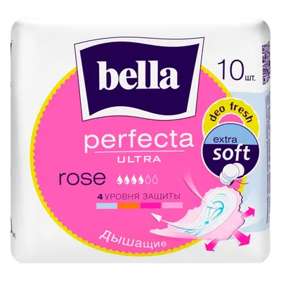 Гигиенические прокладки Bella Perfecta Rose Deo Fresh Softiplait 10шт ᐈ  Купить по выгодной цене от Novus