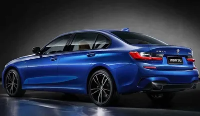 Это BMW 3-й серии G20 с длинной колесной базой, которую вы не можете купить